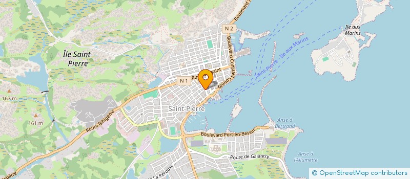 localisation de l'entreprise ARCHIPEL DEMAIN à SAINT-PIERRE