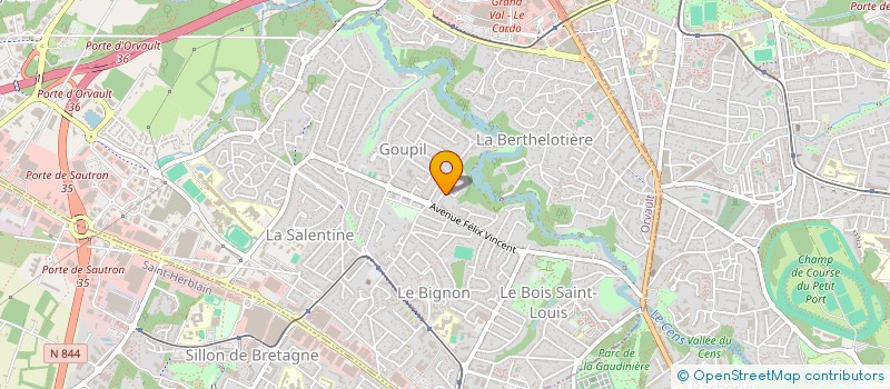 localisation de l'entreprise ARCHIPEL INVESTISSEMENTS à ORVAULT