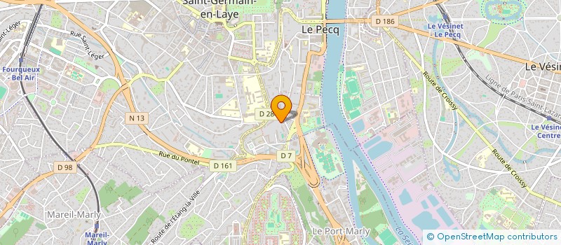 localisation de l'entreprise ARCHIPEL MAZ  LE PECQ