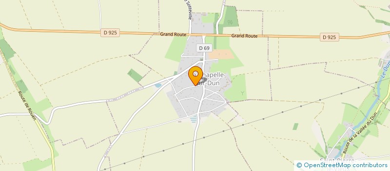 localisation de l'entreprise ARCHIPEL NOURRICIER  LA CHAPELLE-SUR-DUN