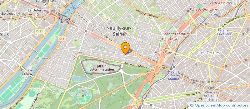 localisation de l'entreprise ARCHIPEL SERVICES à NEUILLY-SUR-SEINE
