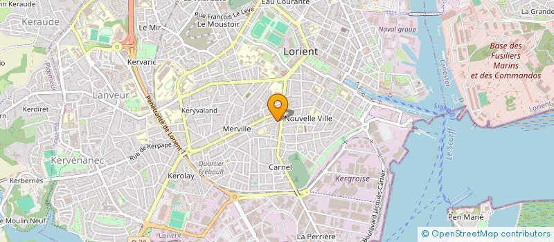 localisation de l'entreprise ARCHIPEL YACHTS  LORIENT