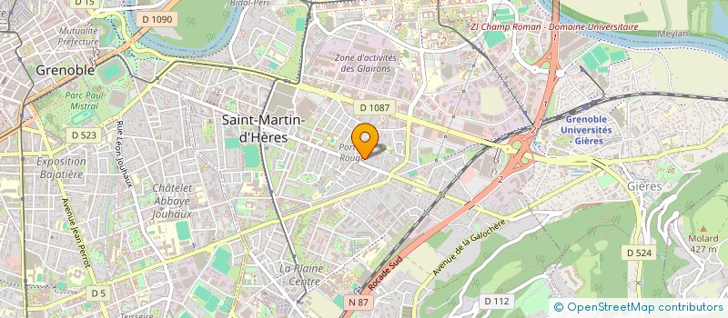 localisation de l'entreprise ARCHIPELS à SAINT-MARTIN-D'HERES
