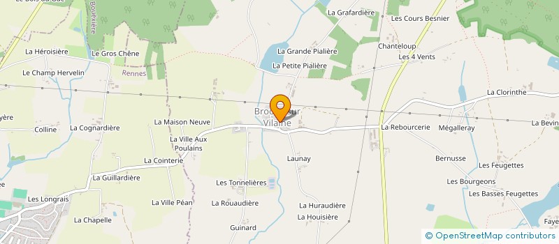 localisation de l'entreprise ARCHIPELS  CHATEAUBOURG