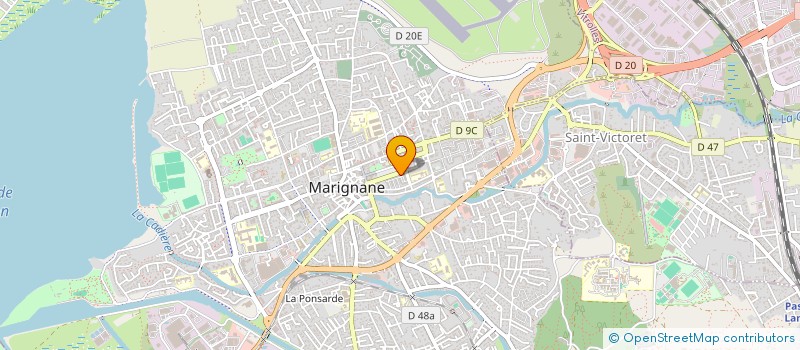 localisation de l'entreprise ARCHIPLUS CONSTRUCTION à MARIGNANE