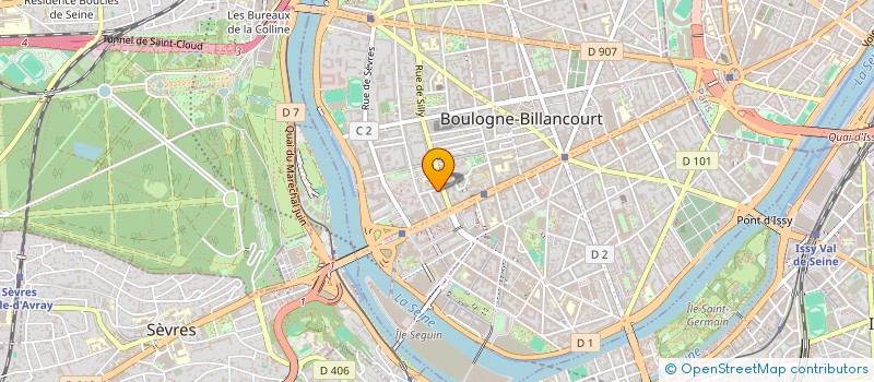 localisation de l'entreprise ARCHIPOLE à BOULOGNE-BILLANCOURT
