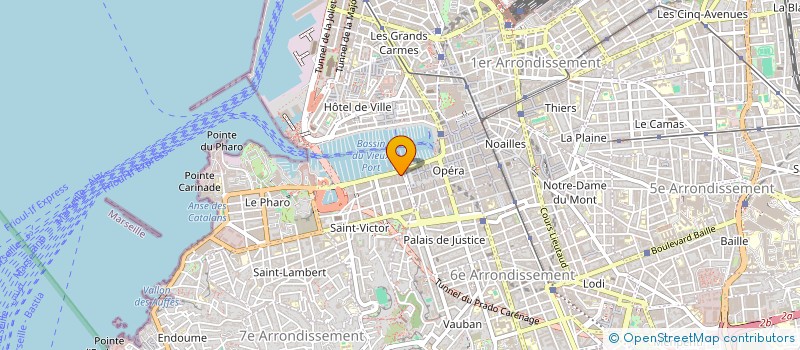 localisation de l'entreprise ARCHIPOLIS à MARSEILLE