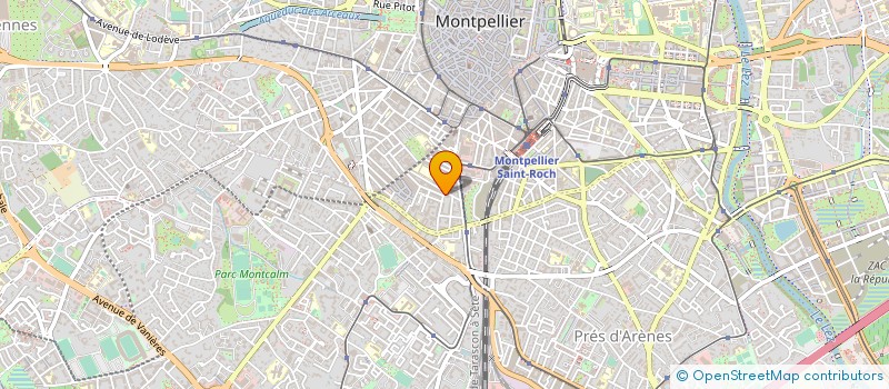 localisation de l'entreprise ARCHIPRESS ET ASSOCIES à MONTPELLIER