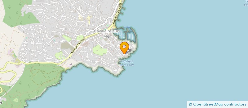 localisation de l'entreprise ARCHIREVE à CAVALAIRE-SUR-MER