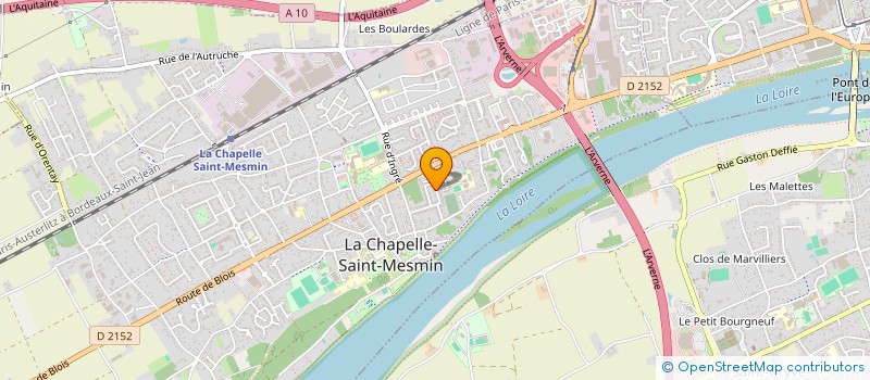 localisation de l'entreprise ARCHIS à LA CHAPELLE ST MESMIN