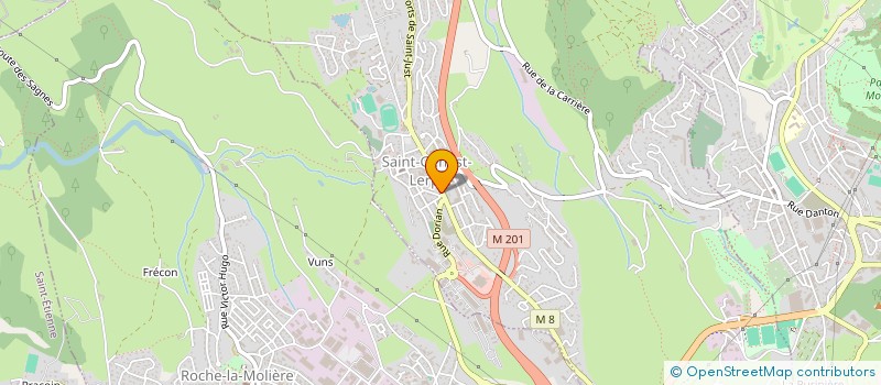 localisation de l'entreprise ARCHISENS RENOVATION  SAINT-GENEST-LERPT