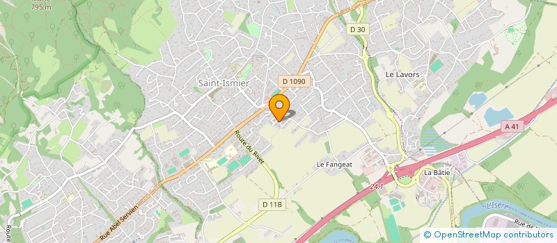 localisation de l'entreprise ARCHISTEME à MONTBONNOT-SAINT-MARTIN