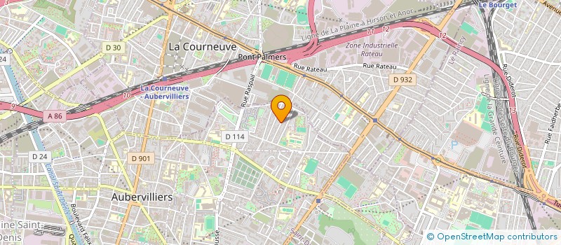 localisation de l'entreprise ARCHISTREAM à AUBERVILLIERS