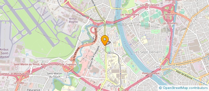 localisation de l'entreprise ARCHISUD EXPERTISES à TOULOUSE