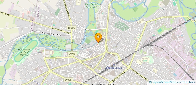 localisation de l'entreprise ARCHITECH-PUR à CHATEAUROUX