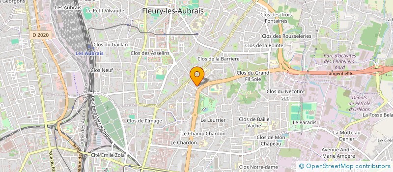 localisation de l'entreprise ARCHITECT OPS à ORLEANS