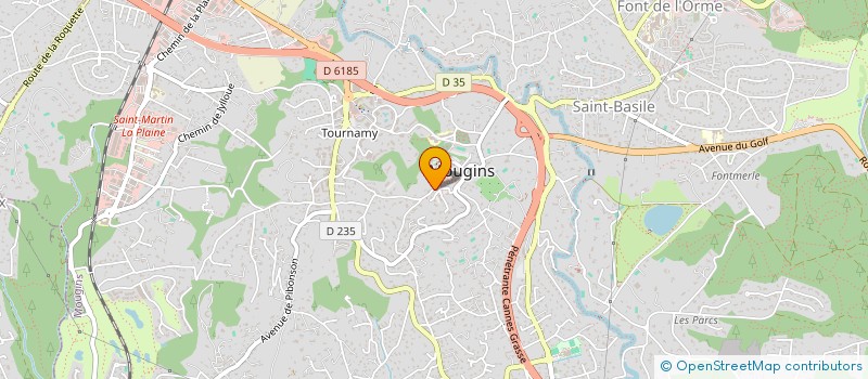 localisation de l'entreprise ARCHITECT PLUS ACTION à MOUGINS