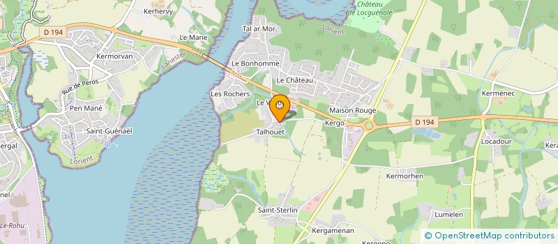 localisation de l'entreprise ARCHITECTE EXPERT à KERVIGNAC