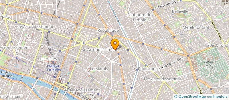 localisation de l'entreprise ARCHITECTES ASSISTANCE  PARIS