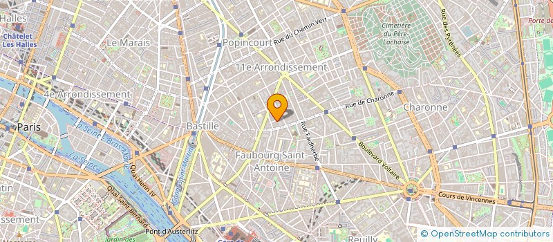 localisation de l'entreprise ARCHITECTES & ASSOCIES  PARIS