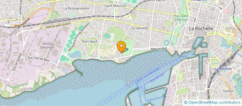 localisation de l'entreprise ARCHITECTES ASSOCIES PASQUEL-GRAY  LA ROCHELLE