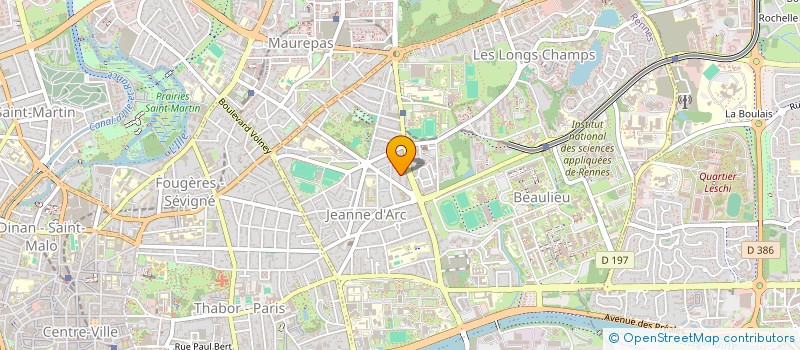 localisation de l'entreprise ARCHITECTUAL à VITRE