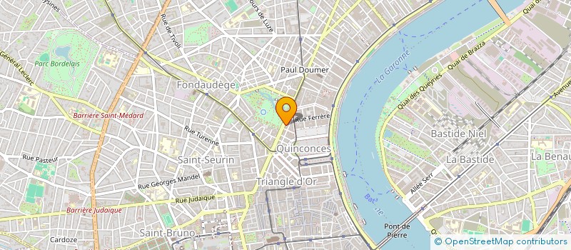 localisation de l'entreprise ARCHITECTURAL DEVELOPPEMENT  BORDEAUX