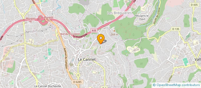 localisation de l'entreprise ARCHITECTURAL ENGINEERING à LE CANNET