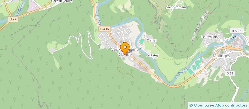 localisation de l'entreprise ARCHITECTURE ATELIER DES MONTAINES  ROGNA