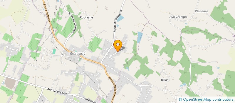 localisation de l'entreprise ARCHITECTURE BOIS CONCEPTION REALISATION  BEAUPUY