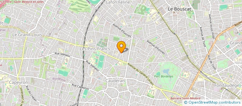 localisation de l'entreprise ARCHITECTURE CONSEILS & DIAGNOSTICS  BORDEAUX