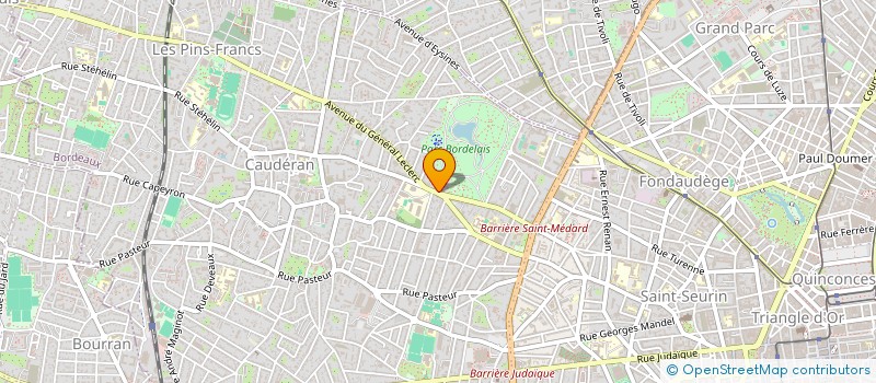 localisation de l'entreprise ARCHITECTURE ENVI ENGINEERING CONCEPTS  BORDEAUX