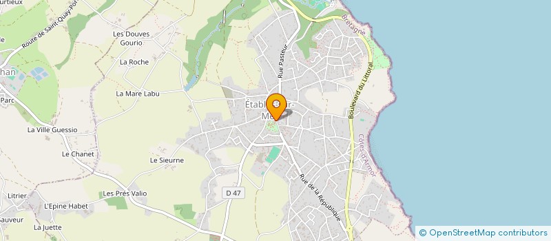 localisation de l'entreprise ARCHITECTURE ET DEVELOPPEMENT SELARL D'ARCHITECTURE  PARIS