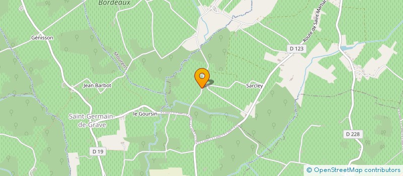 localisation de l'entreprise ARCHITECTURE ET INGENIERI CONSEIL  SAINT PIERRE D'AURILLAC