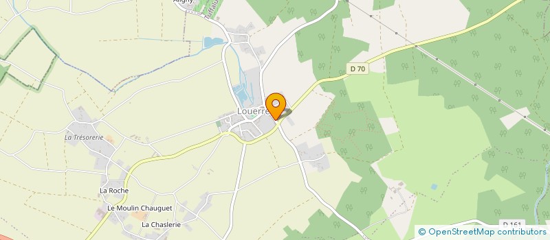 localisation de l'entreprise ARCHITECTURE ET PAYSAGES DE LOIRE  TUFFALUN