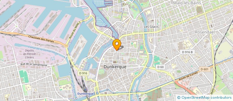 localisation de l'entreprise ARCHITECTURE ET RESIDENCES  DUNKERQUE