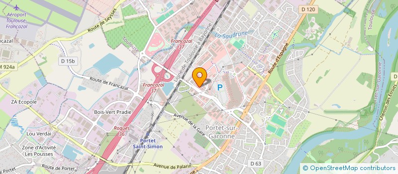 localisation de l'entreprise ARCHITECTURE ET TECHNIQUES POUR LE BATIMENT  PORTET-SUR-GARONNE