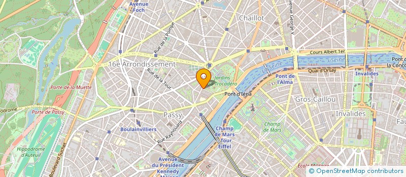 localisation de l'entreprise ARCHITECTURE ET TELEMATIQUE SERVICE à PARIS