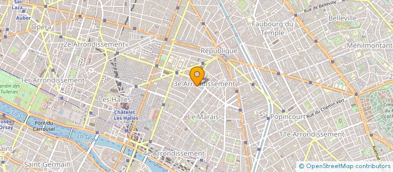 localisation de l'entreprise ARCHITECTURE INTERIEURE AMEUBLEMENT à PARIS