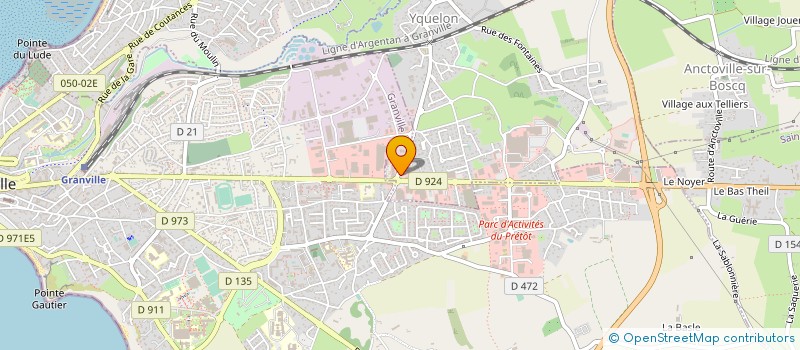 localisation de l'entreprise ARCHITECTURE MOUVEMENT  CHERBOURG-EN-COTENTIN