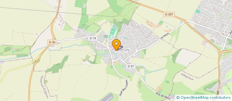 localisation de l'entreprise ARCHITECTURE PIGAT-BRUNEL  CHAVENAY