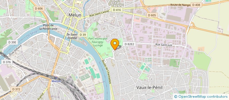 localisation de l'entreprise ARCHITECTURE TECHNIQUE ENVIRONNEMENT à VAUX-LE-PENIL