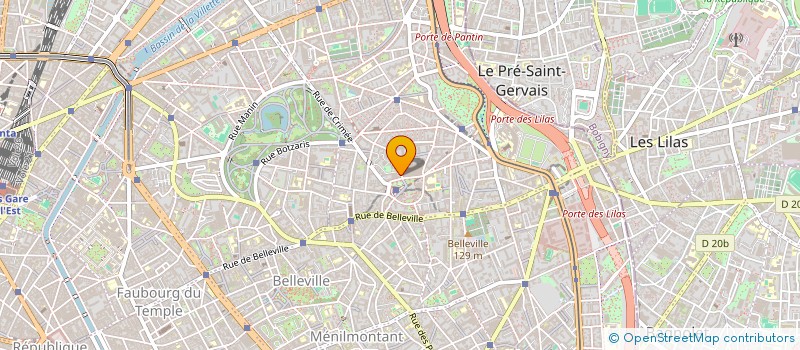 localisation de l'entreprise ARCHITECTURECOLOGIQUE MODERNE  PARIS