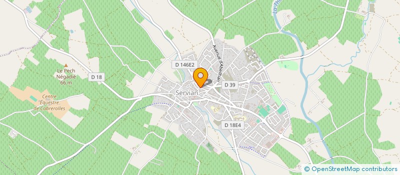 localisation de l'entreprise ARCHITEK CONSULTING  SERVIAN