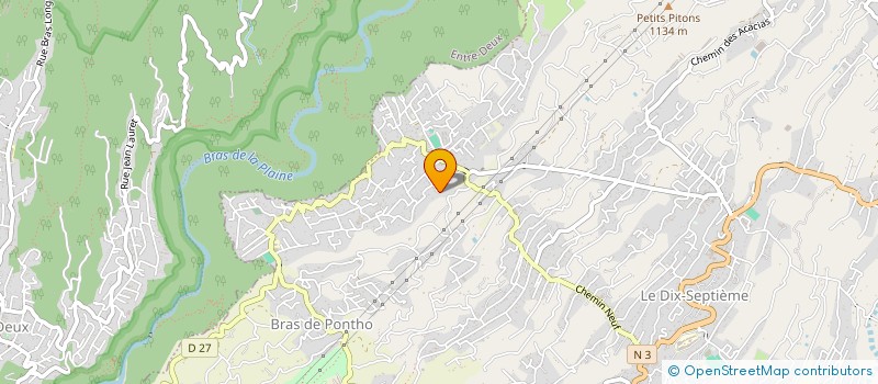 localisation de l'entreprise ARCHITEX  LE TAMPON