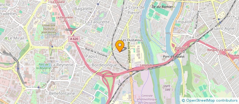 localisation de l'entreprise ARCHITEXTURES à TOULOUSE