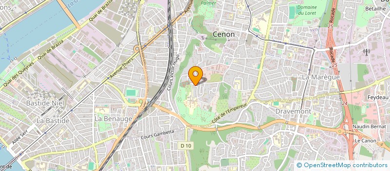 localisation de l'entreprise ARCHITRANSITION SASU D'ARCHITECTURE  CENON