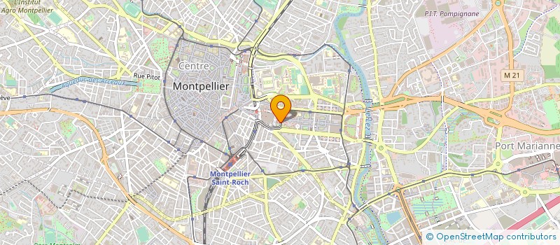 localisation de l'entreprise ARCHITRAV MEDITERRANEE à MONTPELLIER