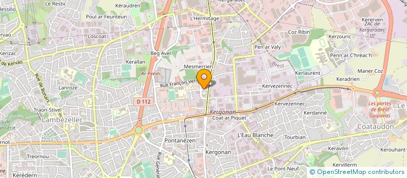 localisation de l'entreprise ARCHIVAGES SYSTEMES à BREST