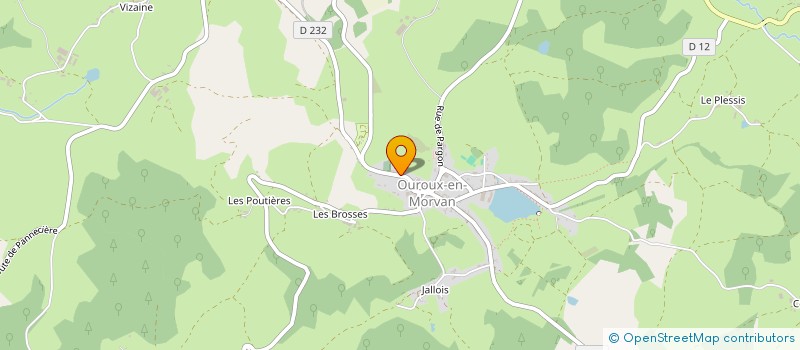 localisation de l'entreprise ARCHIVES-BOURGOGNE à OUROUX-EN-MORVAN